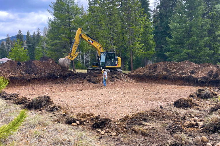 site preparation
